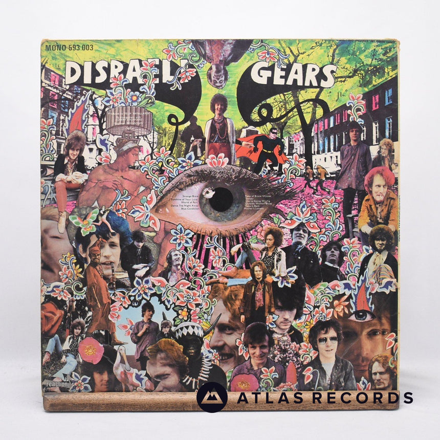 Cream - Disraeli Gears - Mono A∇1 B∇1 LP Vinyl Record - VG+/VG
