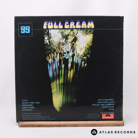 Cream - Full Cream - Reissue LP Vinyl Record - VG+/EX