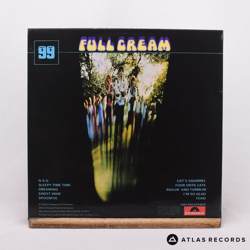 Cream - Full Cream - Reissue LP Vinyl Record - EX/NM