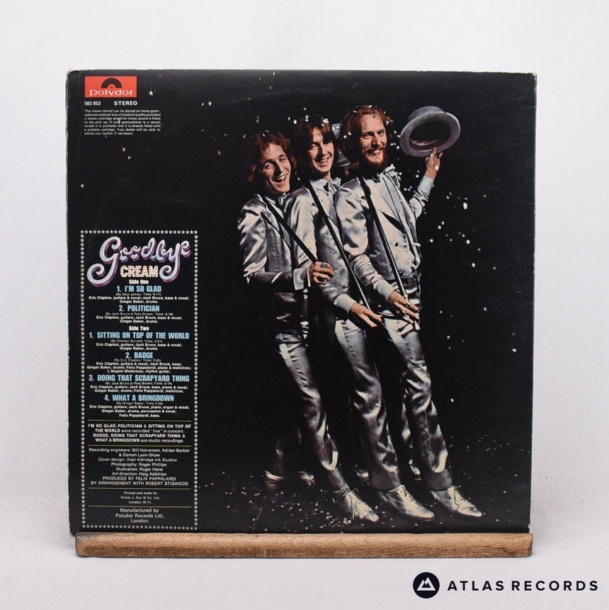 Cream - Goodbye - Gatefold A//3 B//3 LP Vinyl Record - VG+/EX
