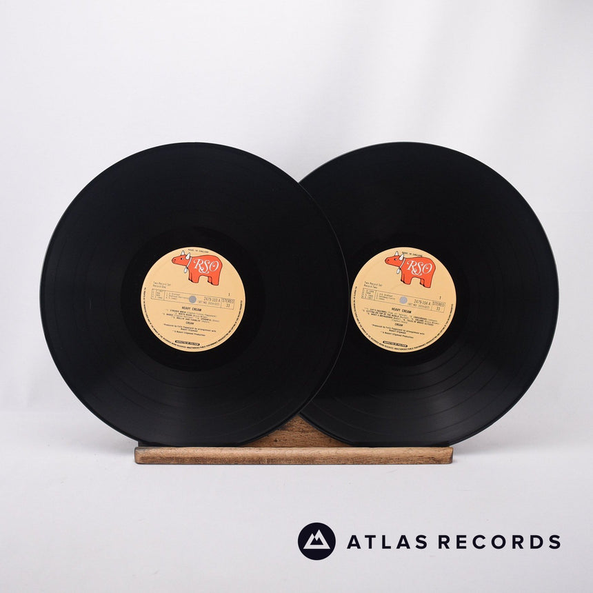 Cream - Heavy Cream - Embossed Sleeve 2 x LP Vinyl Record - VG+/EX