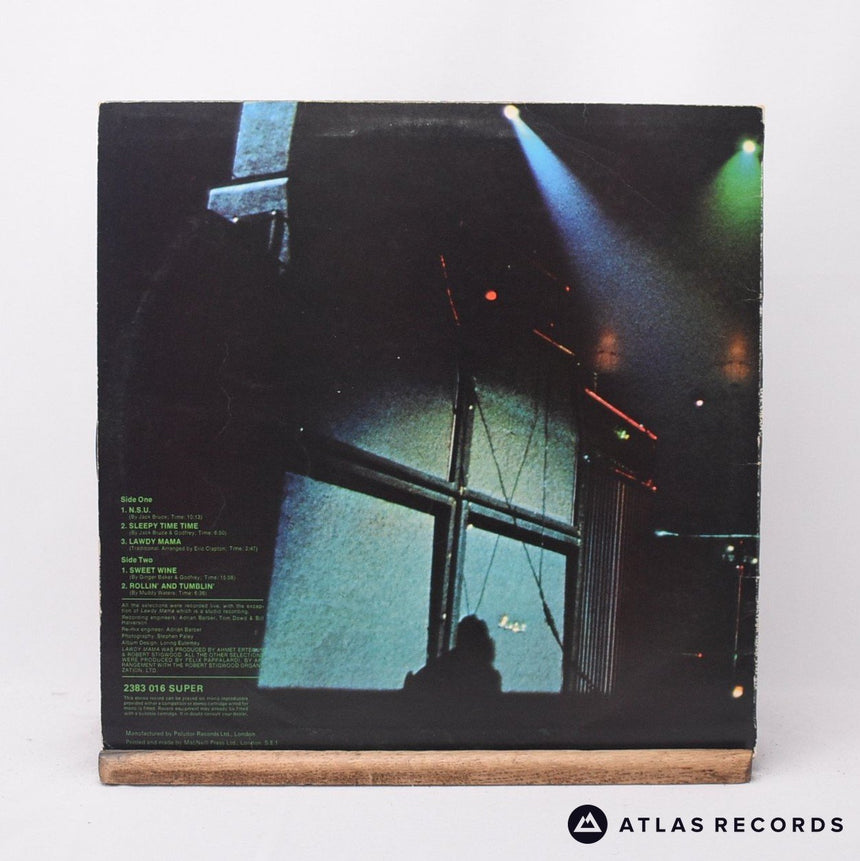 Cream - Live Cream - A//1 B//1 LP Vinyl Record - VG+/VG+