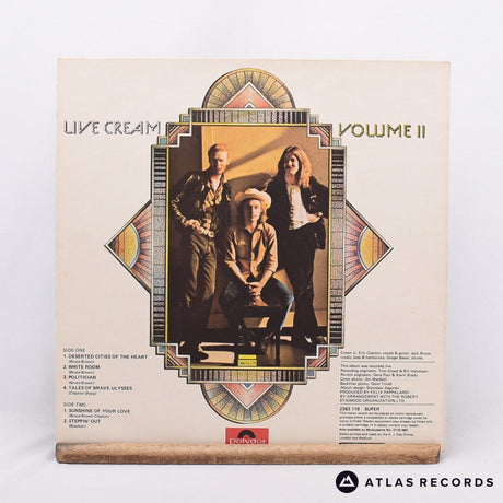 Cream - Live Cream Volume II - LP Vinyl Record - EX/EX