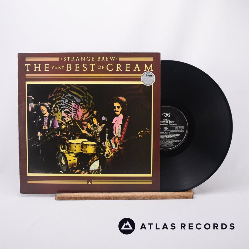Cream Strange Brew - The Very Best Of Cream LP Vinyl Record - Front Cover & Record