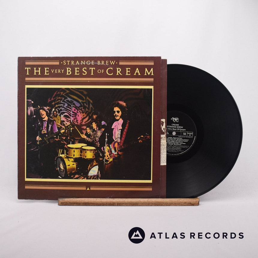 Cream Strange Brew - The Very Best Of Cream LP Vinyl Record - Front Cover & Record