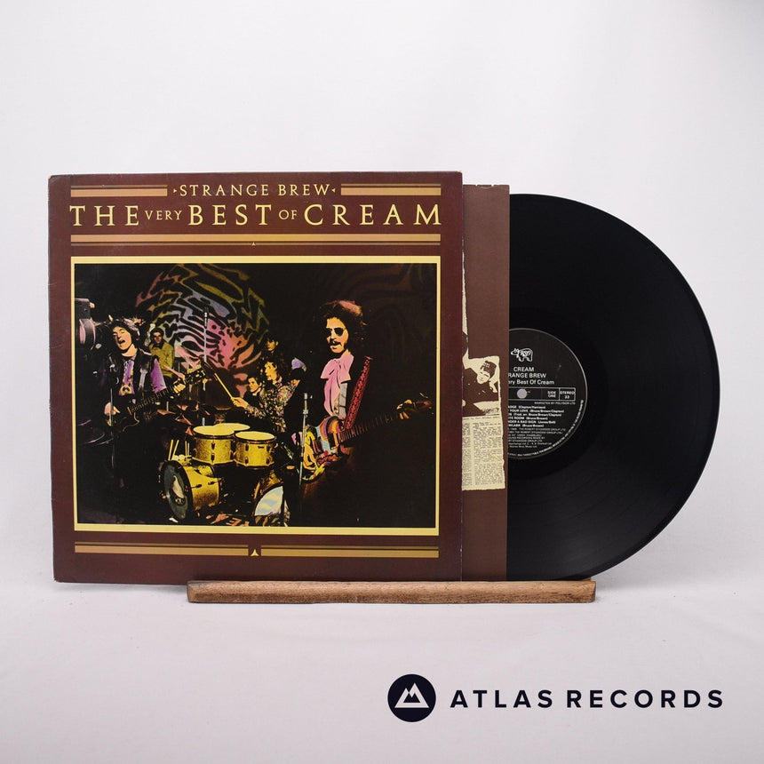 Cream Strange Brew - The Very Best Of Cream LP Vinyl Record - Front Cover & Record