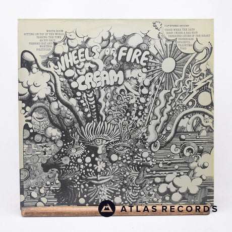 Cream - Wheels Of Fire - Repress Gatefold G8 Double LP Vinyl Record - VG+/EX