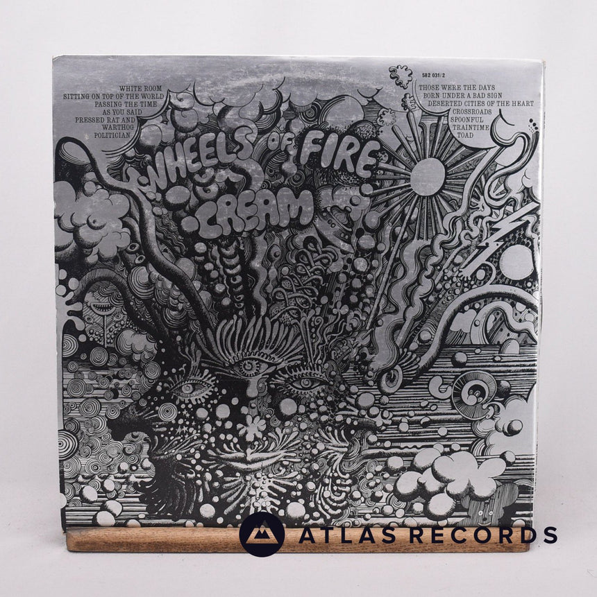 Cream - Wheels Of Fire - Gatefold A∇1 B∇1 2 x LP Vinyl Record - VG+/EX