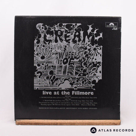 Cream - Wheels Of Fire (Live At The Fillmore) - Repress LP Vinyl Record - VG+/EX