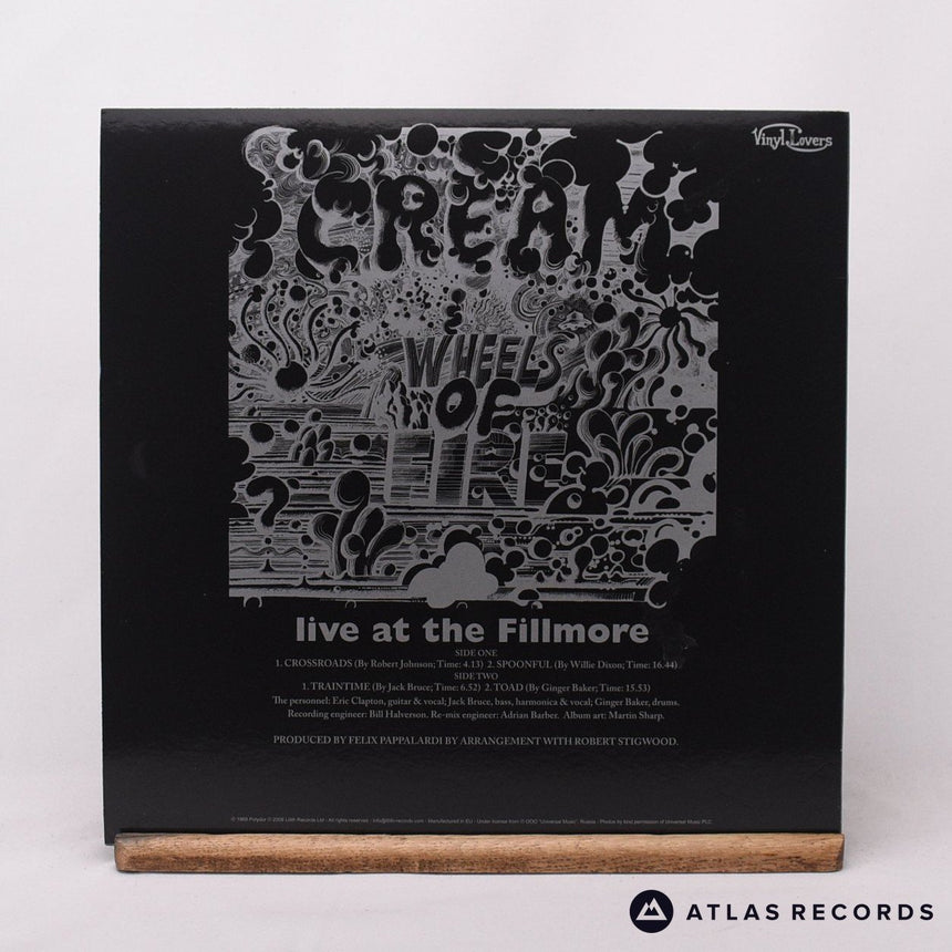Cream - Wheels Of Fire - Live At The Fillmore - White LP Vinyl Record - NM/NM