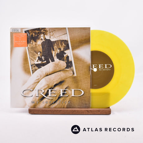 Creed My Sacrifice 7" Vinyl Record - Front Cover & Record