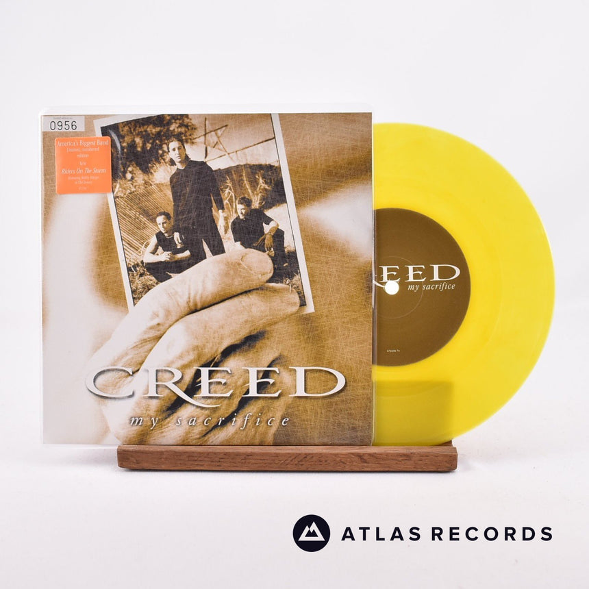 Creed My Sacrifice 7" Vinyl Record - Front Cover & Record