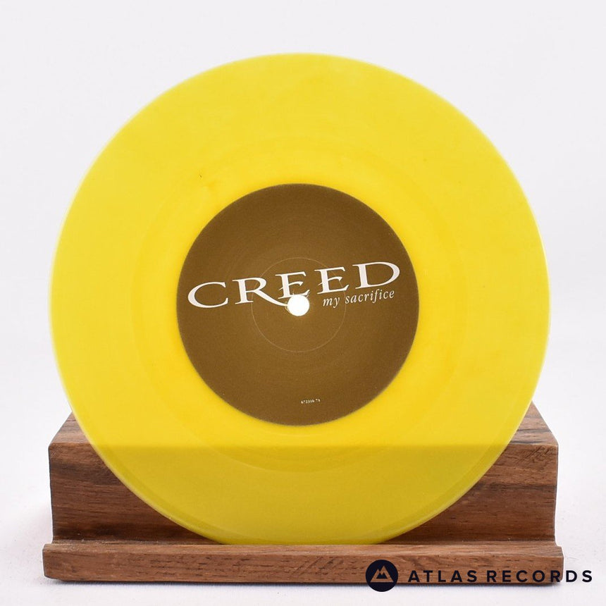 Creed - My Sacrifice - Yellow Limited Edition Numbered 7" Vinyl Record - NM/NM