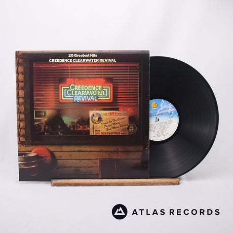 Creedence Clearwater Revival 20 Greatest Hits LP Vinyl Record - Front Cover & Record