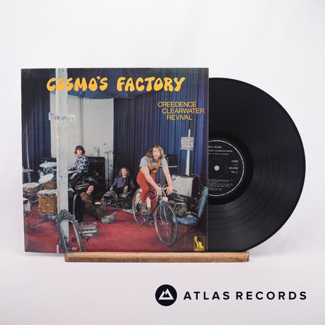 Creedence Clearwater Revival Cosmo's Factory LP Vinyl Record - Front Cover & Record
