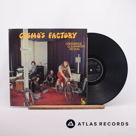 Creedence Clearwater Revival Cosmo's Factory LP Vinyl Record - Front Cover & Record
