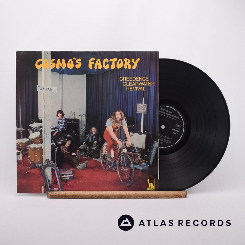 Creedence Clearwater Revival Cosmo's Factory LP Vinyl Record - Front Cover & Record