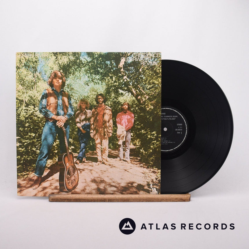 Creedence Clearwater Revival Green River LP Vinyl Record - Front Cover & Record