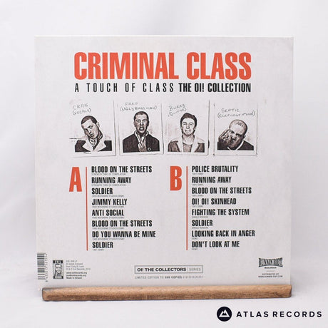 Criminal Class - A Touch Of Class (The Oi! Collection) - LP Vinyl Record - NM/EX