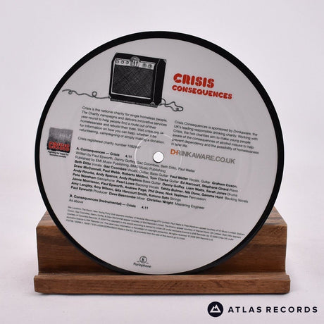 Crisis - Consequences - Limited Edition Picture Disc 7" Vinyl Record - NM