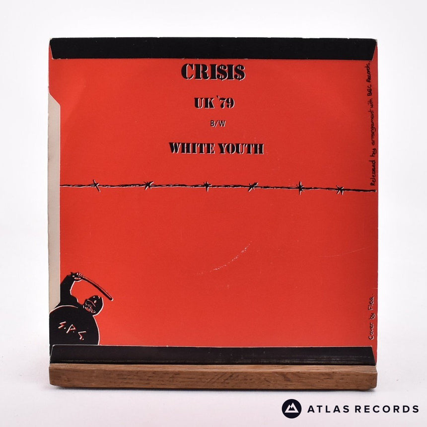Crisis - UK '79 B/W White Youth - 7" Vinyl Record - VG+/EX