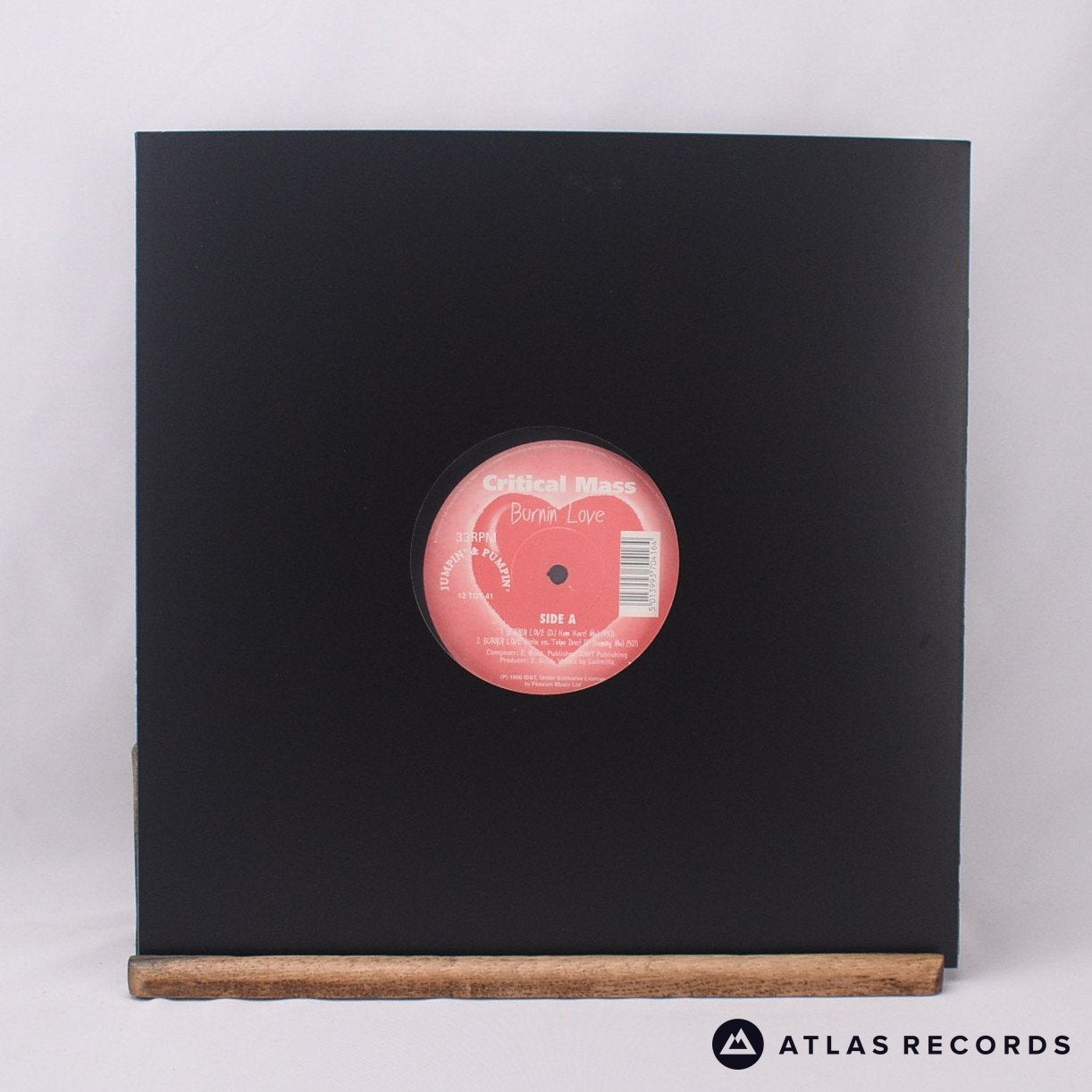 Critical Mass Burnin Love 12" Vinyl Record - In Sleeve