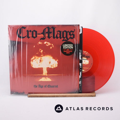 Cro-Mags The Age Of Quarrel LP Vinyl Record - Front Cover & Record