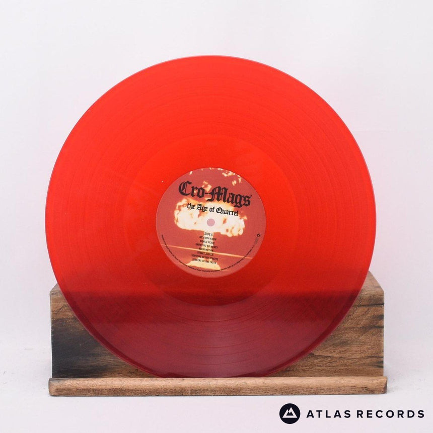 Cro-Mags - The Age Of Quarrel - Red Translucent LP Vinyl Record - NM/EX