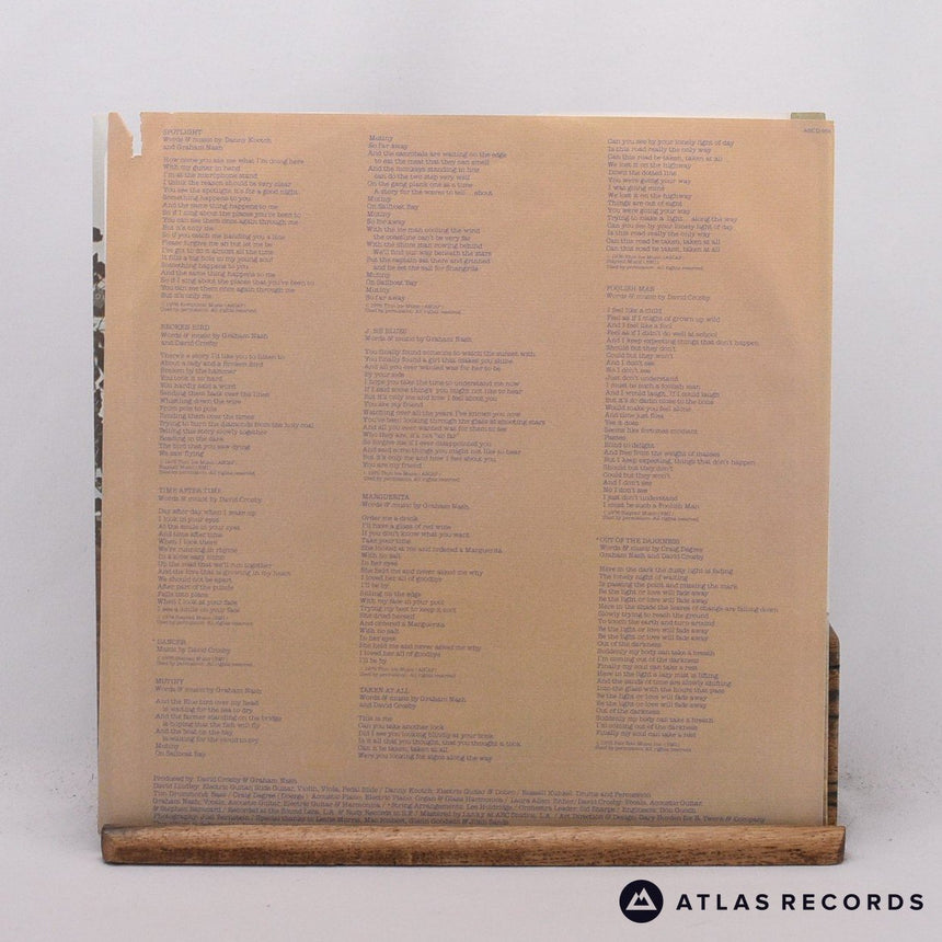 Crosby & Nash - Whistling Down The Wire - LP Vinyl Record - VG+/VG+