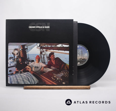 Crosby, Stills & Nash CSN LP Vinyl Record - Front Cover & Record