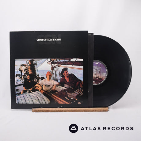 Crosby, Stills & Nash CSN LP Vinyl Record - Front Cover & Record