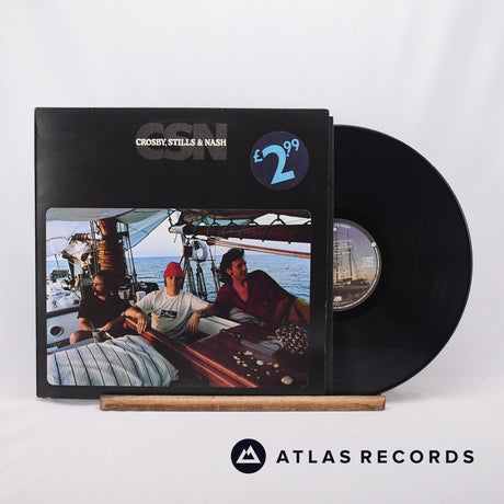 Crosby, Stills & Nash CSN LP Vinyl Record - Front Cover & Record