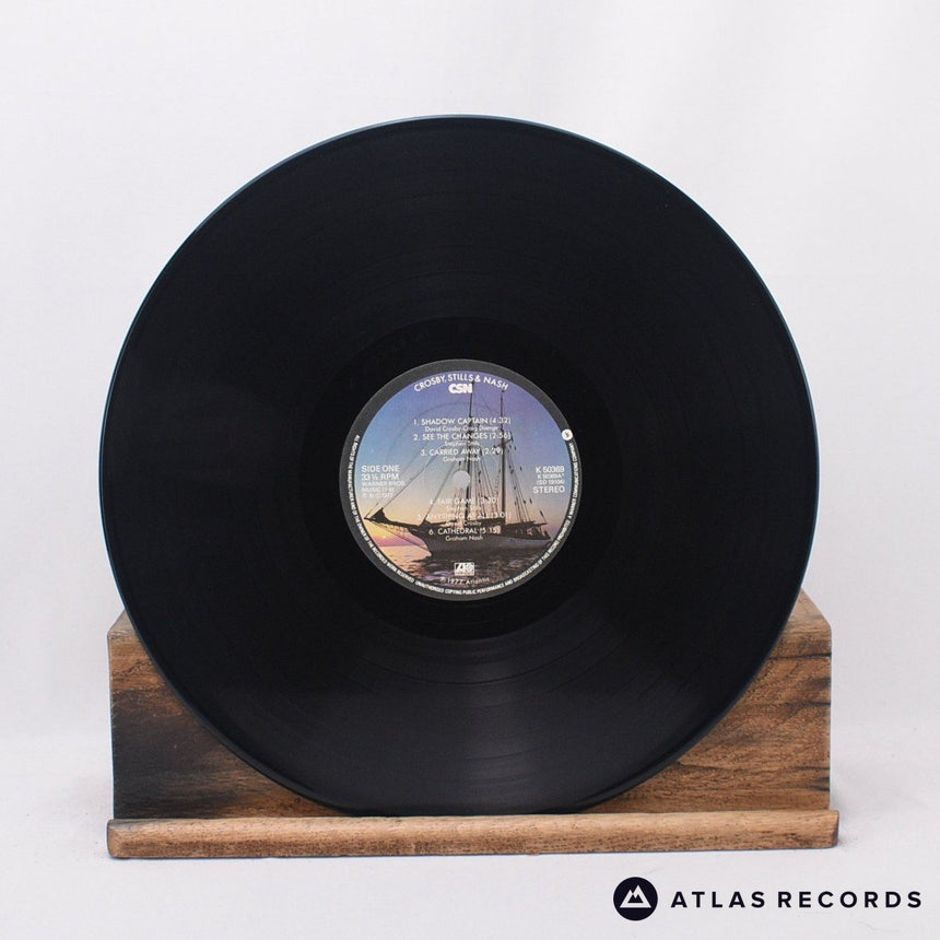 Crosby, Stills & Nash - CSN - Textured Sleeve LP Vinyl Record - EX/EX