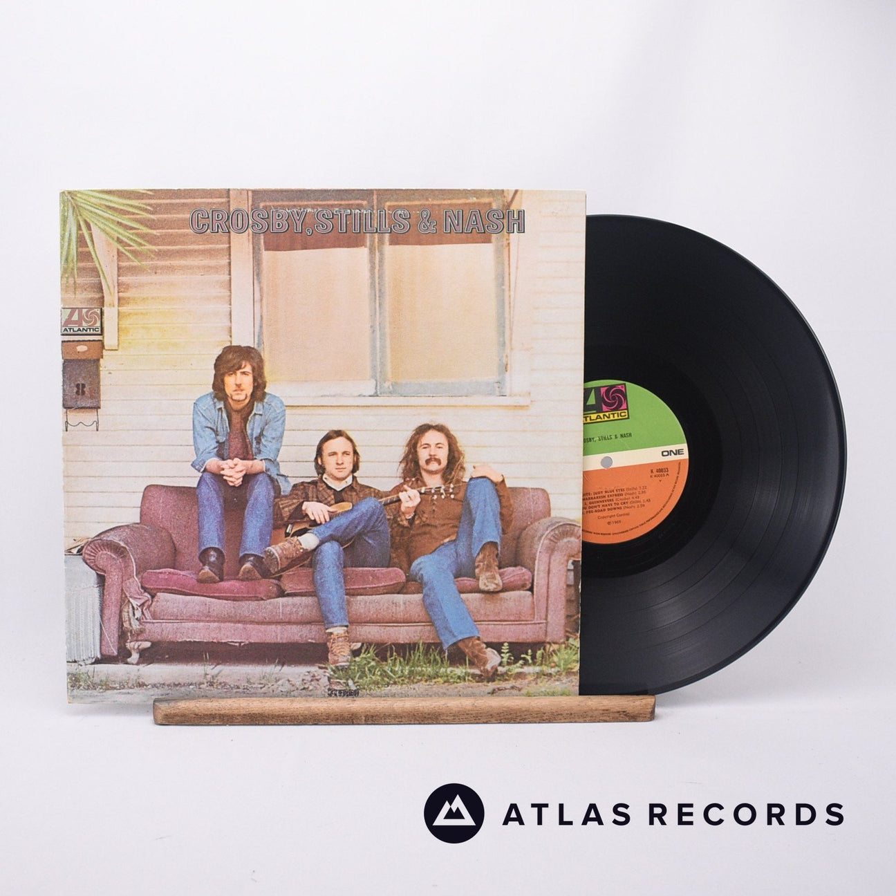 Crosby, Stills &amp; Nash Crosby, Stills &amp; Nash LP Vinyl Record - Front Cover &amp; Record