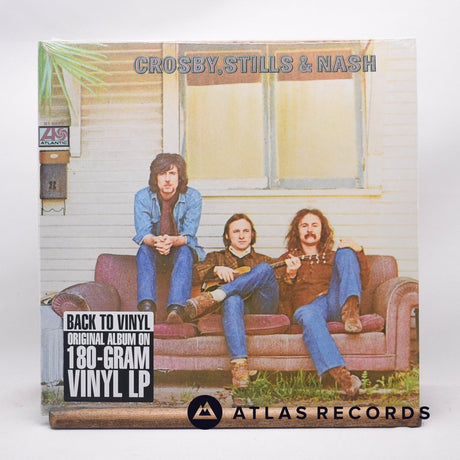 Crosby, Stills & Nash Crosby, Stills & Nash LP Vinyl Record - Front Cover & Record