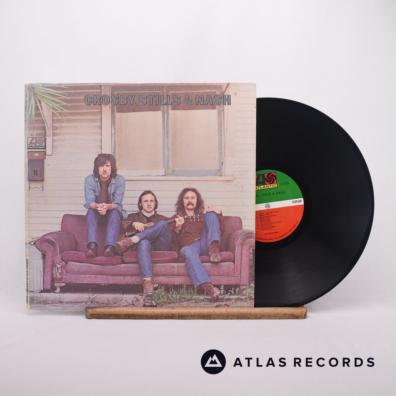Crosby, Stills & Nash Crosby, Stills & Nash LP Vinyl Record - Front Cover & Record