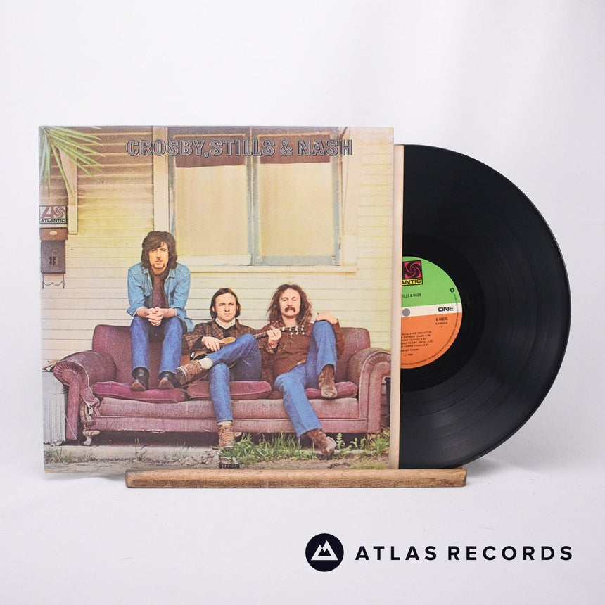 Crosby, Stills & Nash Crosby, Stills & Nash LP Vinyl Record - Front Cover & Record