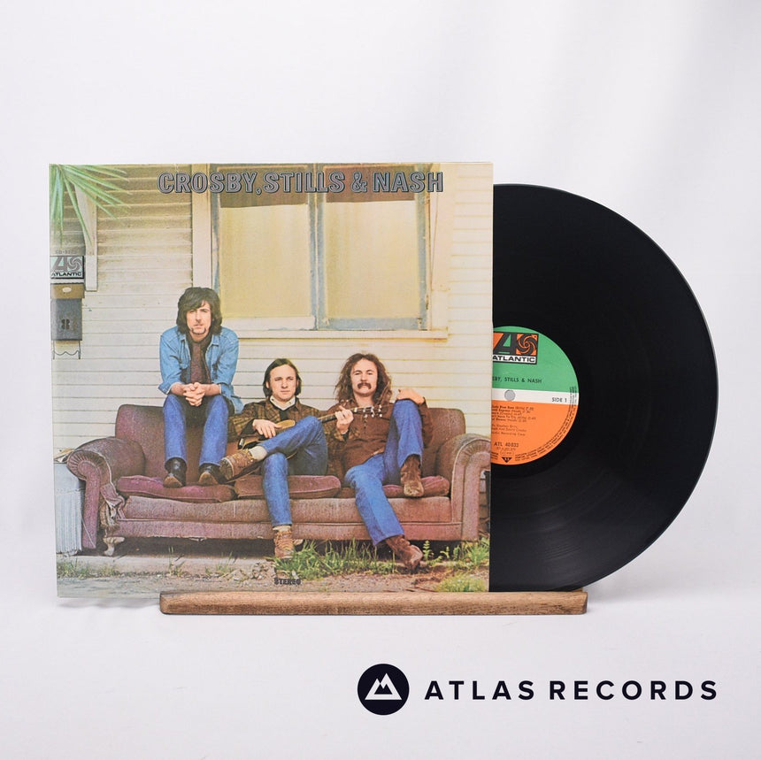 Crosby, Stills & Nash Crosby, Stills & Nash LP Vinyl Record - Front Cover & Record