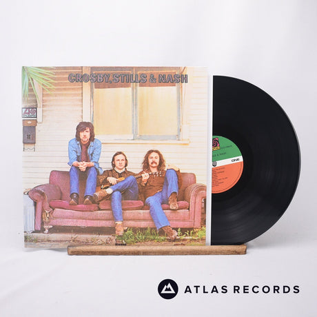 Crosby, Stills & Nash Crosby, Stills & Nash LP Vinyl Record - Front Cover & Record