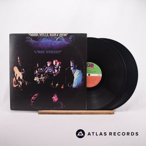 Crosby, Stills, Nash & Young 4 Way Street 2 x LP Vinyl Record - Front Cover & Record