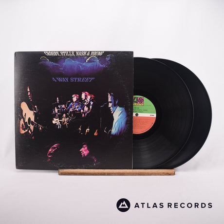 Crosby, Stills, Nash & Young 4 Way Street 2 x LP Vinyl Record - Front Cover & Record