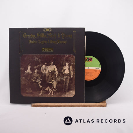 Crosby, Stills, Nash & Young Déjà Vu LP Vinyl Record - Front Cover & Record