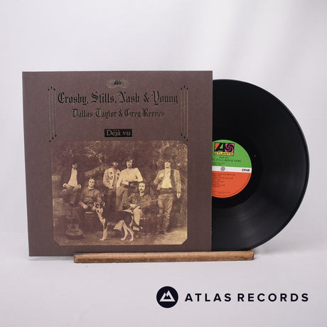 Crosby, Stills, Nash & Young Déjà Vu LP Vinyl Record - Front Cover & Record