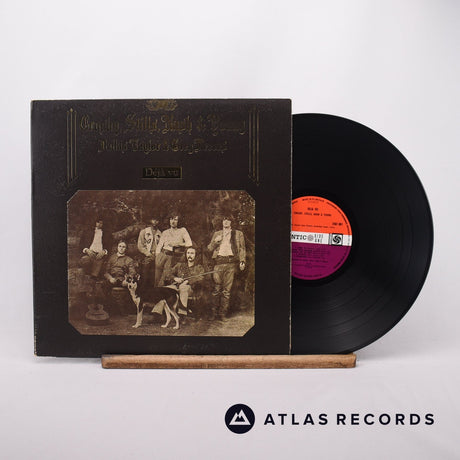 Crosby, Stills, Nash & Young Déjà Vu LP Vinyl Record - Front Cover & Record
