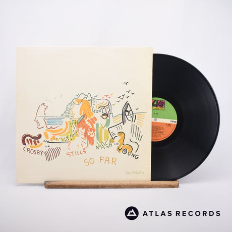 Crosby, Stills, Nash & Young So Far LP Vinyl Record - Front Cover & Record