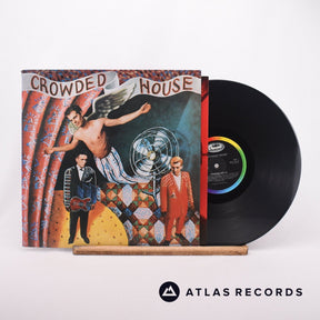 Crowded House Crowded House LP Vinyl Record - Front Cover & Record