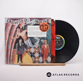 Crowded House Crowded House LP Vinyl Record - Front Cover & Record