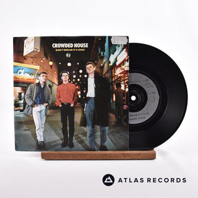 Crowded House Don't Dream It's Over 7" Vinyl Record - Front Cover & Record