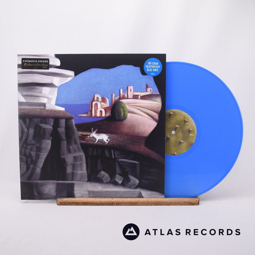 Crowded House Dreamers Are Waiting LP Vinyl Record - Front Cover & Record