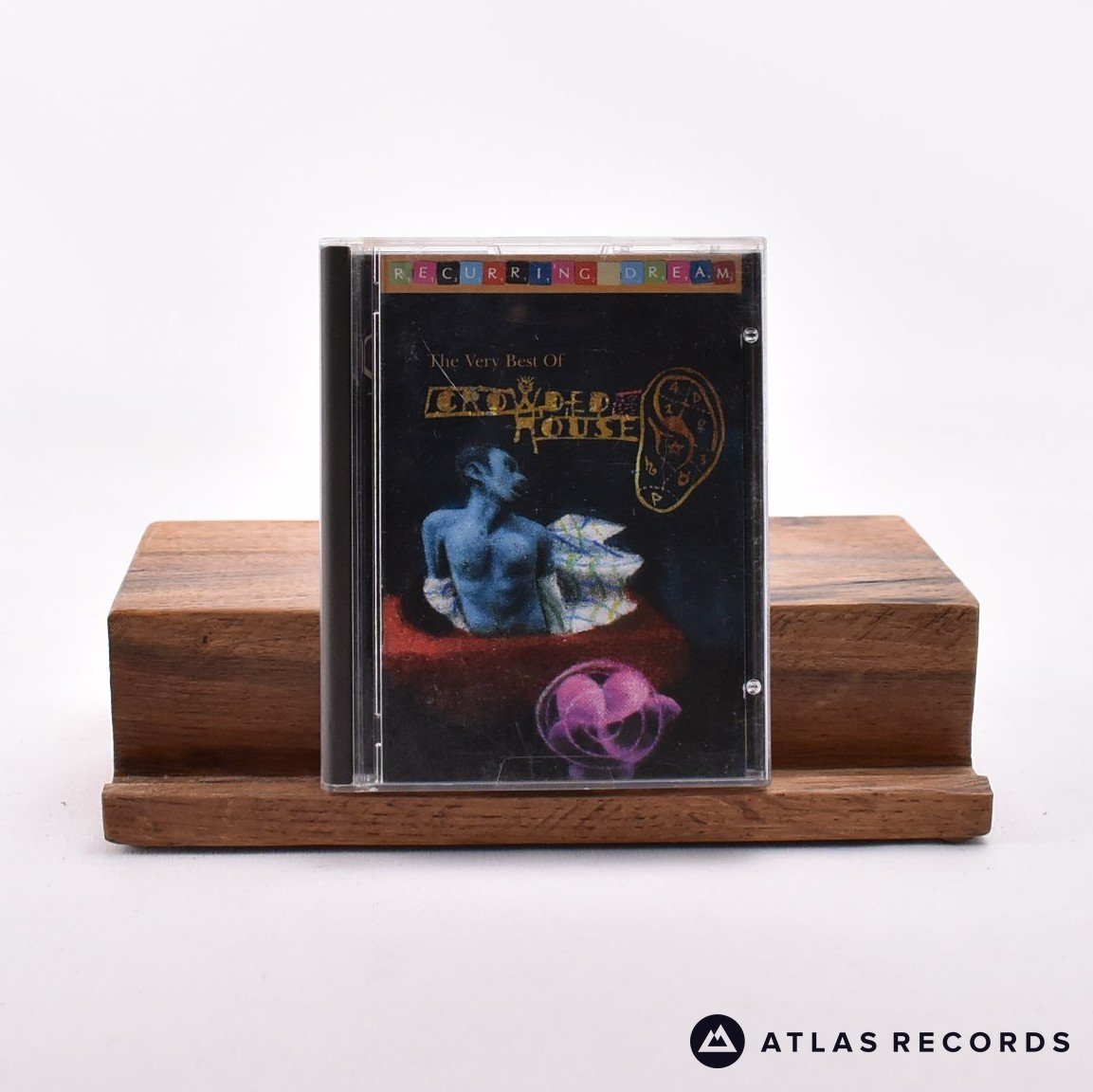 Crowded House Recurring Dream Minidisc Vinyl Record - Front Cover & Record